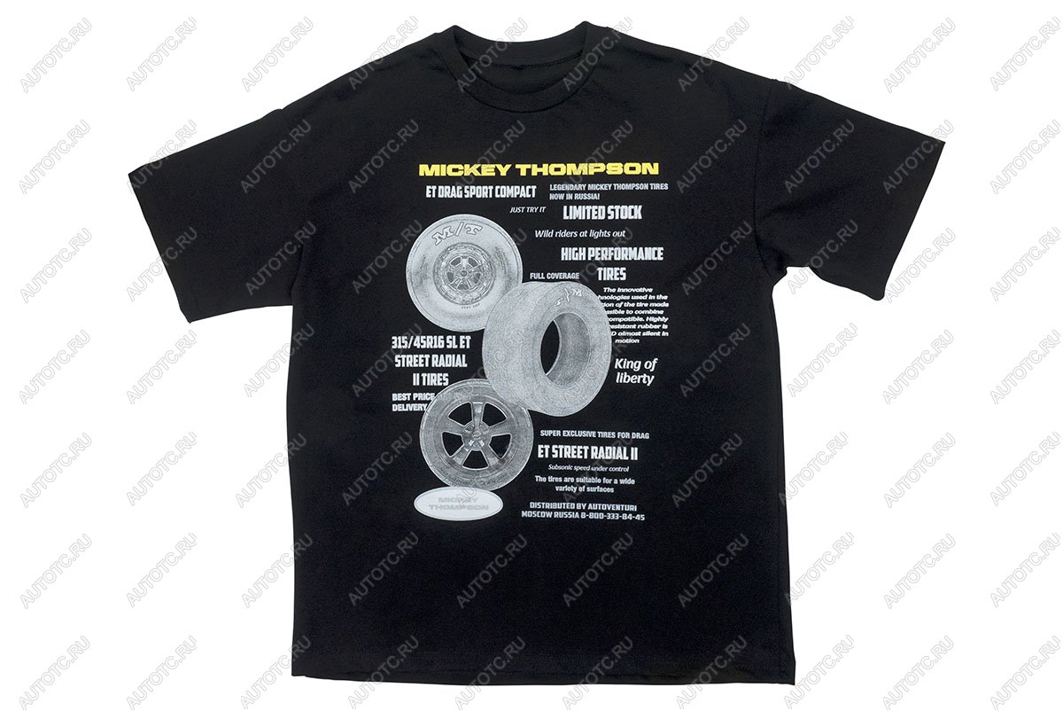 1 989 р. Футболка Mickey Thompson (размер XL)  ts-mt-xl  с доставкой в г. Воронеж