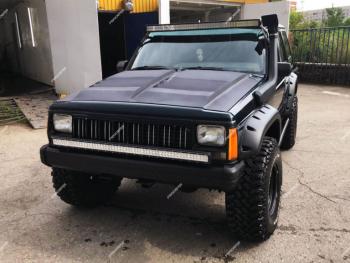 21 449 р. Расширители колёсных арок JEEP CHEROKEE XJ  jc  с доставкой в г. Воронеж. Увеличить фотографию 2