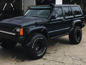 21 449 р. Расширители колёсных арок JEEP CHEROKEE XJ  jc  с доставкой в г. Воронеж. Увеличить фотографию 1
