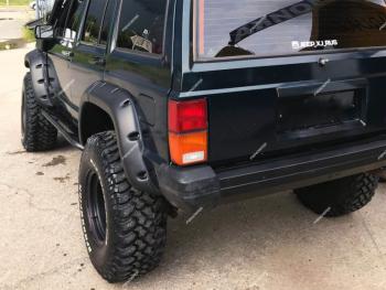 21 449 р. Расширители колёсных арок JEEP CHEROKEE XJ  jc  с доставкой в г. Воронеж. Увеличить фотографию 3