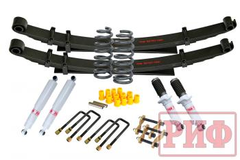 96 999 р. Лифт-комплект РИФ газовый Mitsubishi L200 2015+, Fiat Fullback 2016+ жесткий лифт 40 мм  rif-tmq-c-g  с доставкой в г. Воронеж. Увеличить фотографию 1