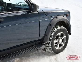 8 799 р. Расширители колёсных арок ВАЗ НИВА 4X4 URBAN 3D (передние 70 мм, задние 70 мм)  ткн-21u  с доставкой в г. Воронеж. Увеличить фотографию 3