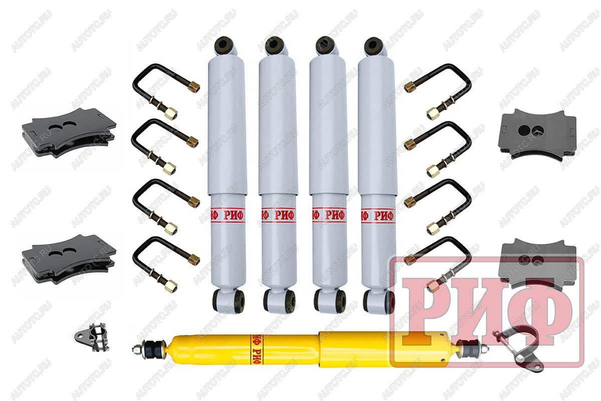 49 619 р. Лифт-комплект РИФ для ГАЗ Соболь до 2018 30 мм  rif-gaz-2-g  с доставкой в г. Воронеж