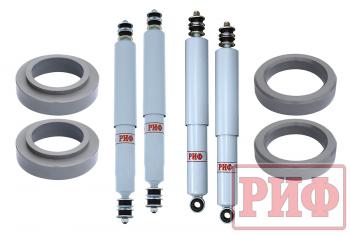 35 779 р. Лифт-комплект РИФ лайт газовый для Toyota Land Cruiser 80105 лифт 30 мм  rif-tlc80-b-g-lite  с доставкой в г. Воронеж. Увеличить фотографию 1
