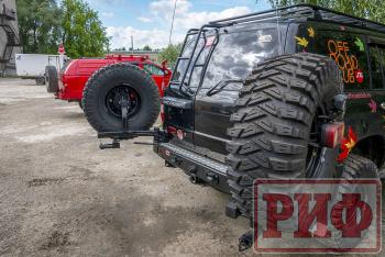 6 539 р. Лестница РИФ для Toyota Land Cruiser 105  rif105-60000  с доставкой в г. Воронеж. Увеличить фотографию 6