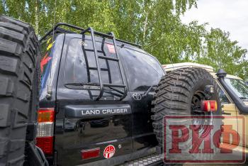 6 539 р. Лестница РИФ для Toyota Land Cruiser 105  rif105-60000  с доставкой в г. Воронеж. Увеличить фотографию 7