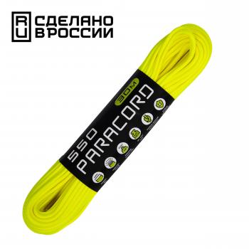 679 р. Паракорд 550 CORD nylon 30м (neon yellow)  550.n30.n.y  с доставкой в г. Воронеж. Увеличить фотографию 1