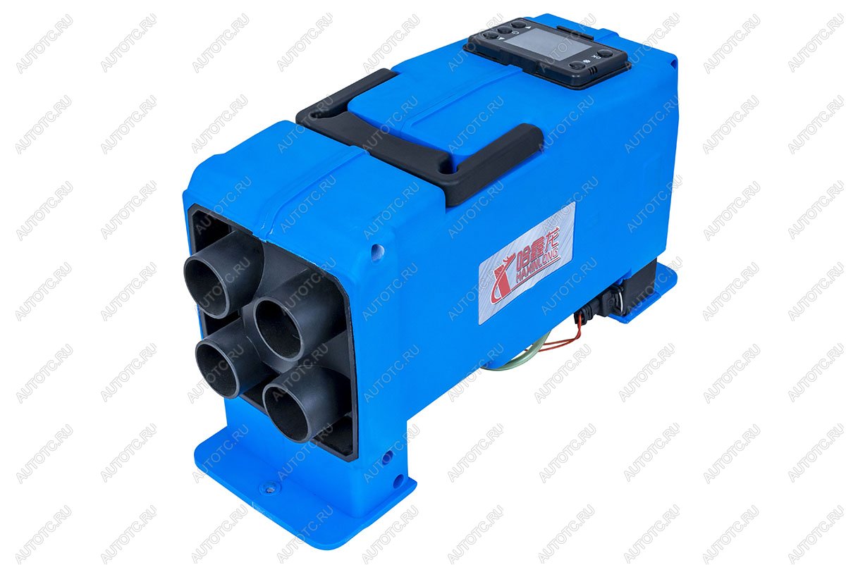 9 139 р. Автономный воздушный отопитель (переносной) 5kW12V24V, 4 выхода, пластик. корпус (синий,узкий )  7514  с доставкой в г. Воронеж