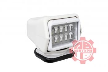 7 099 р. Фара-искатель 12V 50W LED с дистанционным управлением, белый (180х180х175мм) на магните  ch015-50w-wh  с доставкой в г. Воронеж. Увеличить фотографию 4