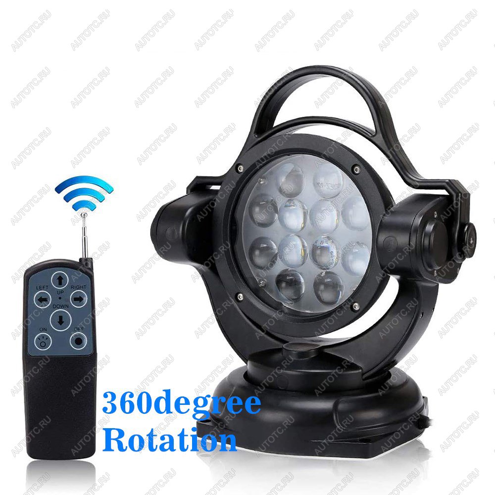 14 499 р. Фара-искатель 12V 60W LED с дистанционным управлением, черный, 360,на магните  ch078-60w-bl  с доставкой в г. Воронеж