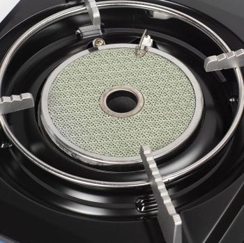 3 599 р. Плита газовая NaMilux NA-P4075PF (с переходником), цанговыйбытовой баллон  na-p4075pf  с доставкой в г. Воронеж. Увеличить фотографию 2
