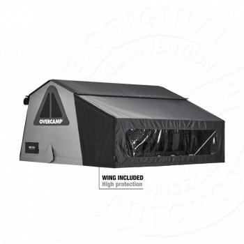 187 389 р. Палатка на крышу автомобиля AUTOHOME OVERCAMP SMALL, тент карбон, лестница 215 мм  ogy01  с доставкой в г. Воронеж. Увеличить фотографию 6
