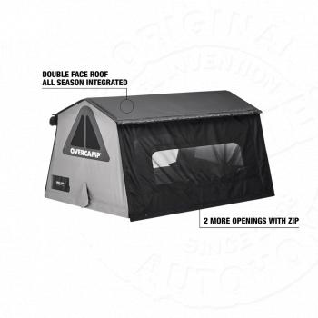 187 389 р. Палатка на крышу автомобиля AUTOHOME OVERCAMP SMALL, тент карбон, лестница 215 мм  ogy01  с доставкой в г. Воронеж. Увеличить фотографию 5
