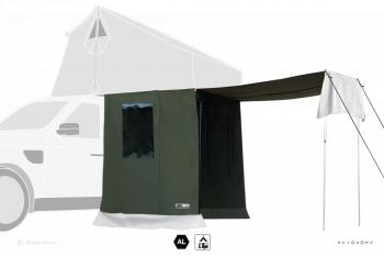 85 039 р. Тамбур к палатке AUTOHOME OVERZONE SMALL STANDARD, тент песочный, высота 220 см  oz05a-3s  с доставкой в г. Воронеж. Увеличить фотографию 4