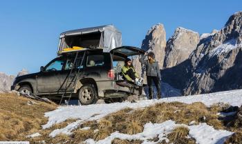 31 599 р. Тент внешний для автопалатки AUTOHOME OVERCAMP MEDIUM  o08am  с доставкой в г. Воронеж. Увеличить фотографию 1