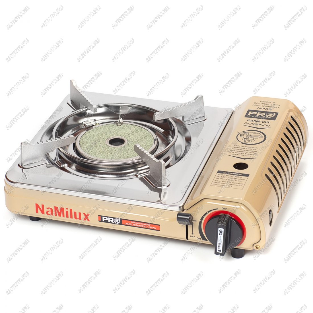 3 399 р. Плита газовая NaMilux NA-P4071PS  PL2017PS керамическая конфорка  na-p4071ps pl2017ps  с доставкой в г. Воронеж