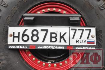 81 649 р. Бампер РИФ задний силовойзащита штатного бампера Mitsubishi Pajero Sport 2021+ c квадратом под фаркоп, калиткой, подсветкой номера  rifps3-21076s  с доставкой в г. Воронеж. Увеличить фотографию 11