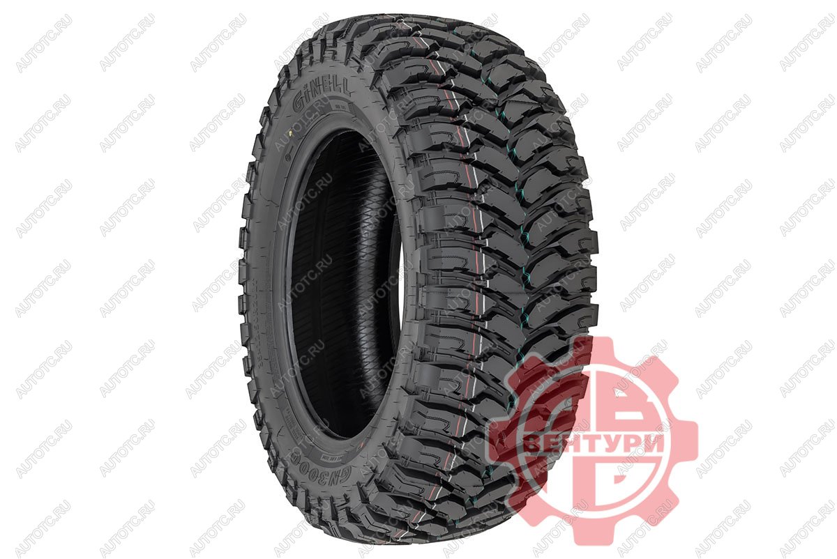 29 339 р. Шина GINELL GN3000 MT 35X12.50R20LT 121Q  gn716402  с доставкой в г. Воронеж