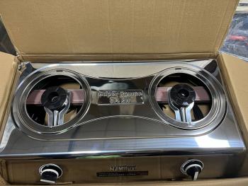 4 699 р. Плита газовая NaMilux DL4136APS 2 конфорки (под бытовой баллон) (уценка)  dl4136aps (dl2163aps)_u  с доставкой в г. Воронеж. Увеличить фотографию 4