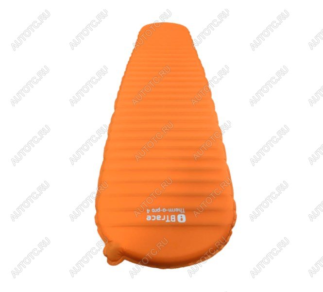 6 189 р. Коврик самонадувающийся BTrace Therm-a-Pro 4 183*55*4 см (оранжевый)  m0226  с доставкой в г. Воронеж