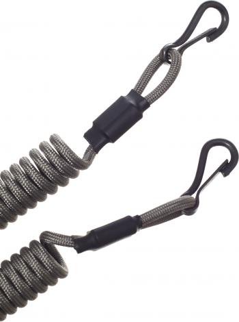 399 р. Страховочный тренчик CORD из паракорда с 2 карабинами (grey)  tr.kk.g  с доставкой в г. Воронеж. Увеличить фотографию 3