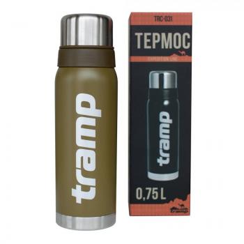 1 749 р. Термос TRAMP Expedition line 0,75 л., Оливковый  trc-031-6050  с доставкой в г. Воронеж. Увеличить фотографию 5