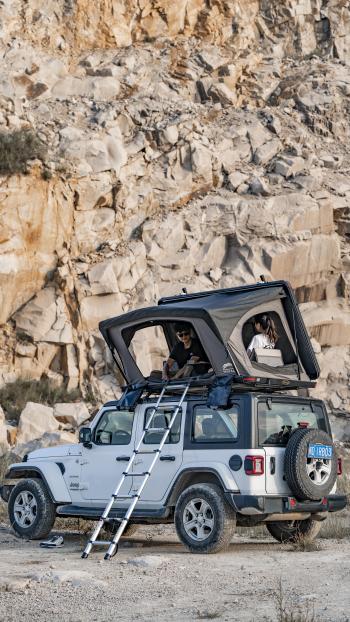 169 999 р. Палатка на крышу автомобиля Wild Land Desert Cruiser 140  201042  с доставкой в г. Воронеж. Увеличить фотографию 3