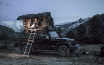 178 999 р. Палатка на крышу автомобиля Wild Land Pathfinder II  201021  с доставкой в г. Воронеж. Увеличить фотографию 4