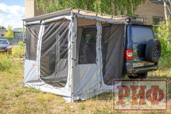 26 999 р. Стенки к автомобильной маркизе (тамбур) РИФ 2,5х2 м  rifan012025600j  с доставкой в г. Воронеж. Увеличить фотографию 19