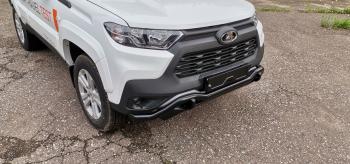 37 999 р. Бампер РИФ силовой передний Lada Niva Travel с защитой радиатора  rif123-10076  с доставкой в г. Воронеж. Увеличить фотографию 36