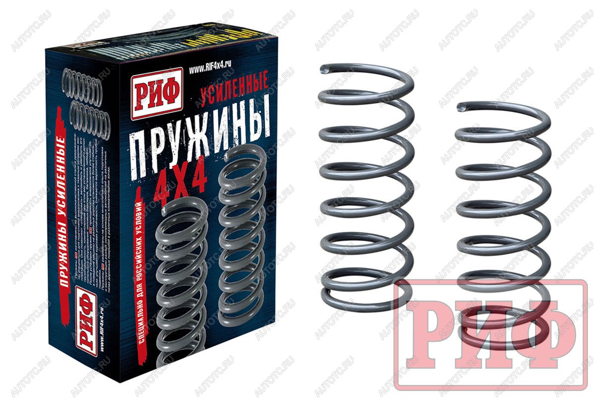 10 849 р. Пружины РИФ передние Grand Vitara 2 JT 2005-2015, Escudo 3 2005-2017 лифт 20 мм, 0-50 кг  09-030a  с доставкой в г. Воронеж