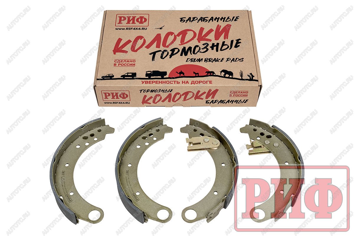 1 789 р. Колодки тормозные задние РИФ УАЗ Патриот 2014+ (3163-3502082)  rif3163-3502082rdp  с доставкой в г. Воронеж