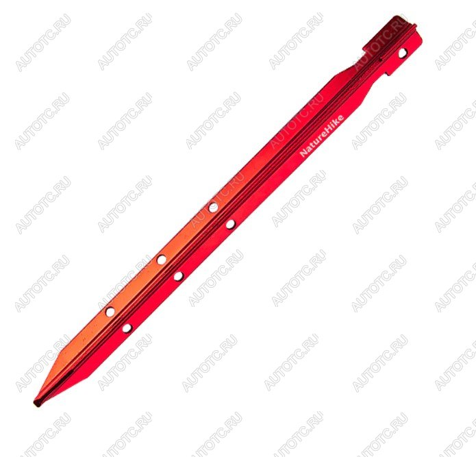 869 р. Колышек для палатки Naturehike алюминий, 25 см, комплект 4 шт, красный  nh15a009-i-4r  с доставкой в г. Воронеж