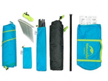 10 499 р. Палатка Naturehike P-Series 3-местная, алюминиевый каркас, голубая  nh18z033-p-3sbl  с доставкой в г. Воронеж. Увеличить фотографию 6