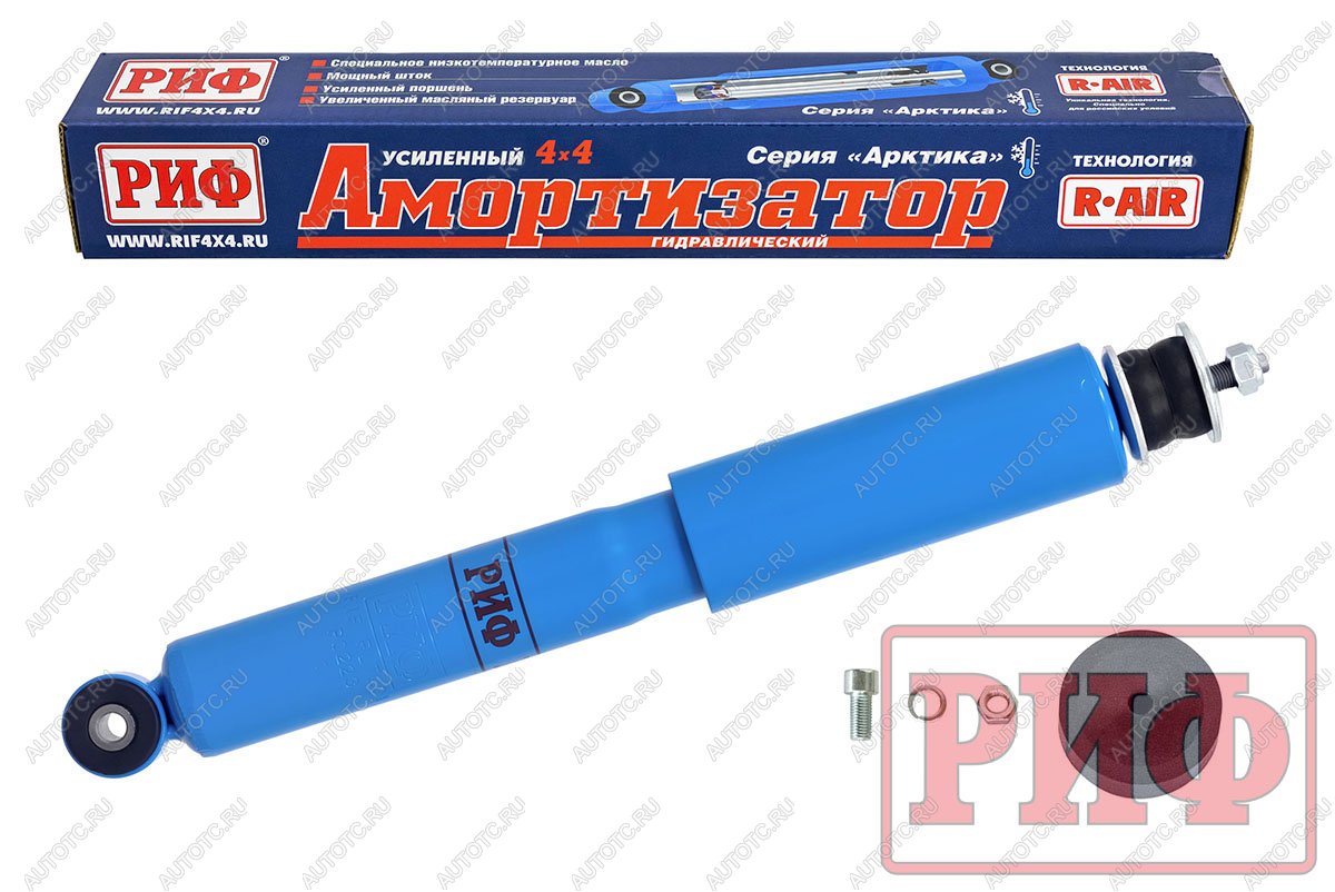 1 689 р. Амортизатор РИФ "Арктика" передний Нива 21214М лифт 50 мм (уценка)  plt201_u  с доставкой в г. Воронеж
