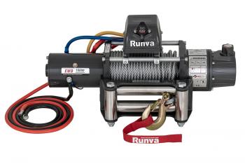 54 239 р. Лебёдка электрическая двухскоростная 12V Runva 10000 lbs 4500 кг  ewd10000s  с доставкой в г. Воронеж. Увеличить фотографию 6