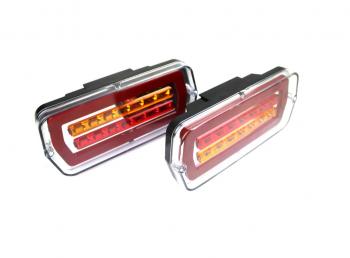 2 189 р. Фонарь задний LED НЕОН УАЗ 469,3151, Хантер, Буханка,Карго, Профи (2шт)  1132-3716-32rl  с доставкой в г. Воронеж. Увеличить фотографию 2