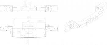 36 399 р. Площадка РИФ под лебёдку в штатный бампер TANK 300  rift30-30000  с доставкой в г. Воронеж. Увеличить фотографию 13