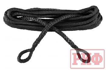 6 519 р. Удлинитель троса лебёдки РИФ 11 мм20 м черный (синтетический)  ropeext11-20bl  с доставкой в г. Воронеж. Увеличить фотографию 1