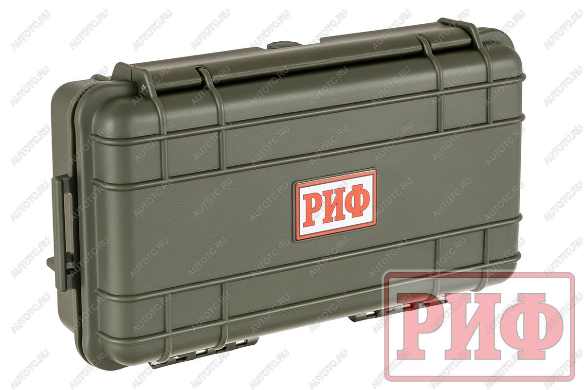 1 689 р. Кейс защитный ударопрочный РИФ 237x137х70 мм IP67, цвет Хаки  wr-06kh  с доставкой в г. Воронеж