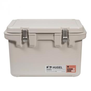 20 029 р. Термобокс IRIS HUGEL VACUUM COOLER BOX TC-40 Бежевый, 40 литров (45 часов)  tc-40w  с доставкой в г. Воронеж. Увеличить фотографию 3
