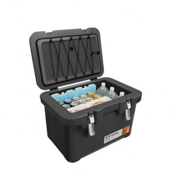 29 269 р. Термобокс IRIS HUGEL VACUUM COOLER BOX TC-40 Черный, 40 литров (55 часов)  vitc-40b  с доставкой в г. Воронеж. Увеличить фотографию 5