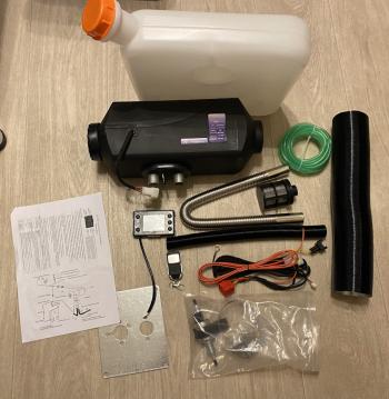 Отопитель воздушный автономный Tademitsu 12V2кВт, дизель  tm-2001