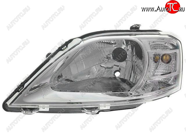 3 249 р. Левая фара BODYPARTS Renault Logan 1 рестайлинг (2010-2016)  с доставкой в г. Воронеж