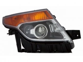 Правая фара (c электрокорректором) DEPO Ford Explorer U502 дорестайлинг (2010-2016) (линзован)