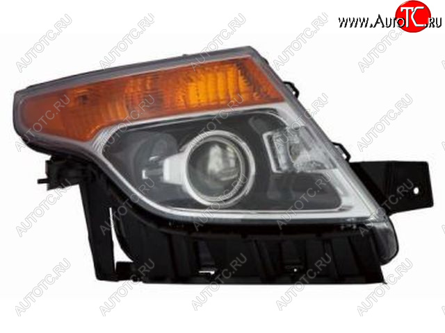30 999 р. Правая фара (c электрокорректором) DEPO Ford Explorer U502 дорестайлинг (2010-2016) (линзован)  с доставкой в г. Воронеж