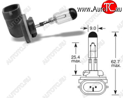 44 р. 881 (12V-27W  PGJ13) ЛАМПА УПАКОВКА (1 шт) BLICK BODYPARTS lp88100-980-o  с доставкой в г. Воронеж