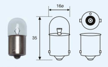 52 р. R10W (T16 24V-10W  BA15s) ЛАМПА УПАКОВКА (10 шт) BLICK BODYPARTS lpr1000-981-t  с доставкой в г. Воронеж. Увеличить фотографию 1