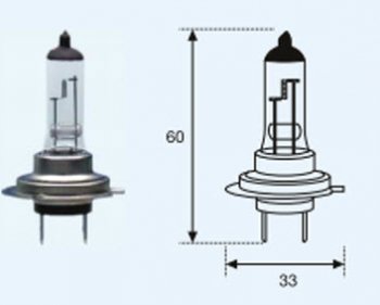 44 р. H7 (24V-70W  PX26D) ЛАМПА УПАКОВКА (1 шт) BLICK BODYPARTS lp0h700-982-o  с доставкой в г. Воронеж. Увеличить фотографию 1