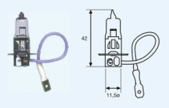 16 р. H3 (24V-70W  PK22S) ЛАМПА УПАКОВКА (1 шт) BLICK BODYPARTS lp0h300-981-o  с доставкой в г. Воронеж. Увеличить фотографию 1